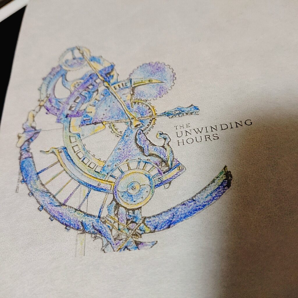 THE UNWINDING HOURS塗り絵